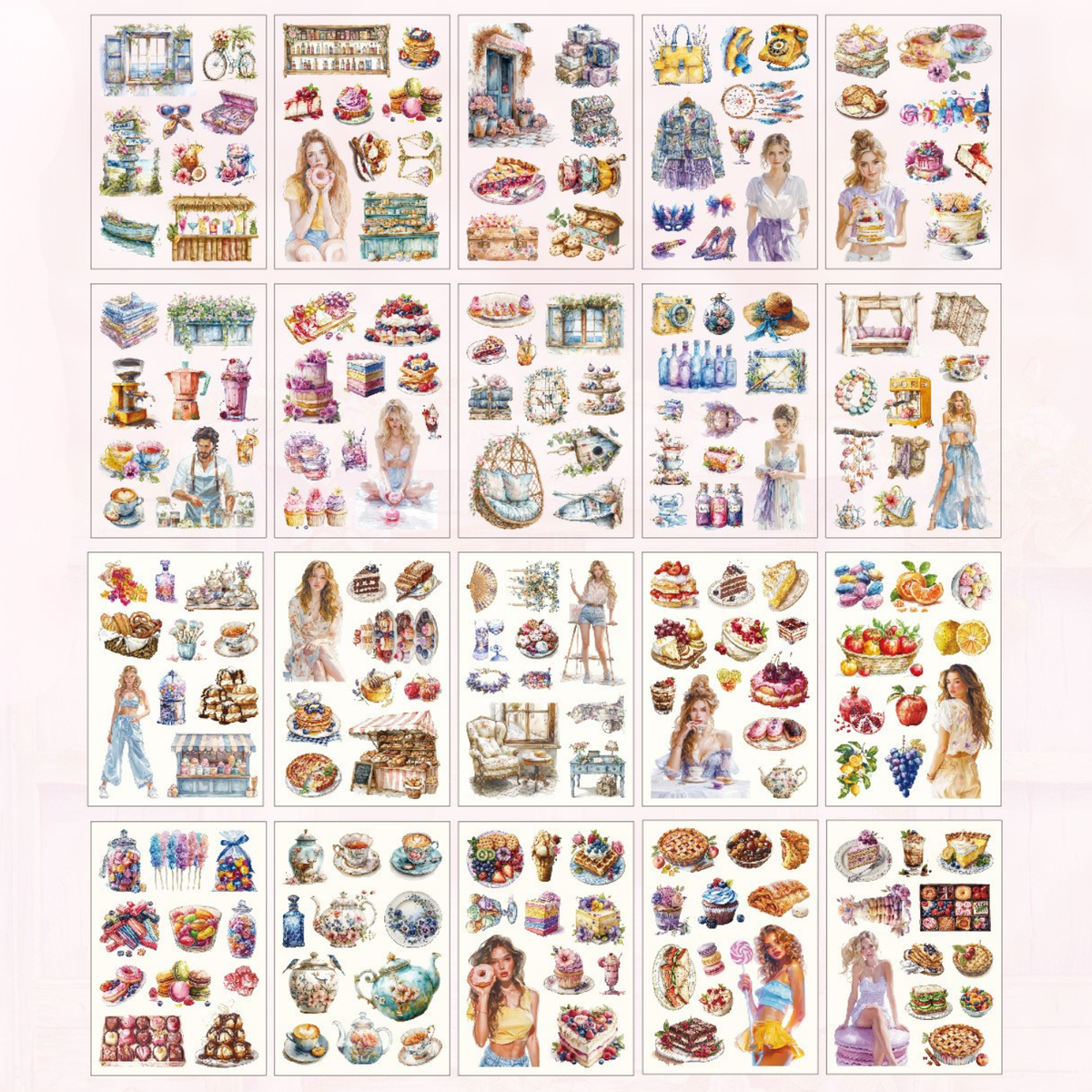 Lolita Puff Sticker Book