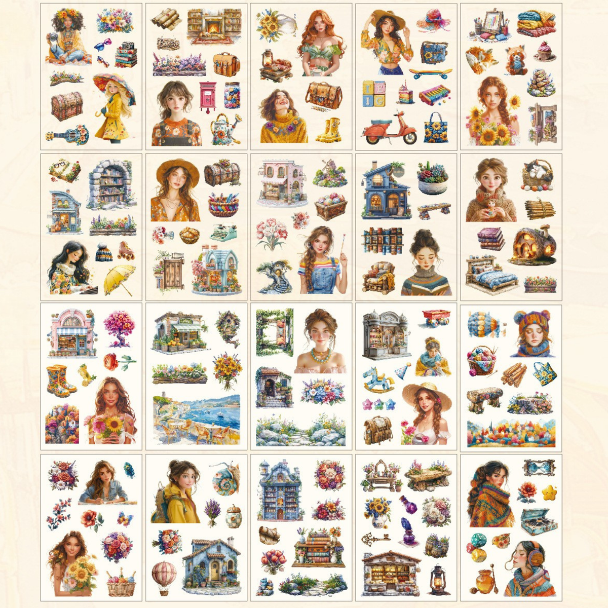 Dream Weave Sticker Book