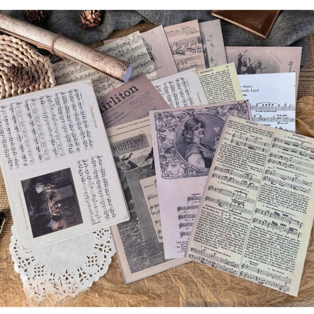 Echoes of the Archive Background Paper Set, 30 Sheets