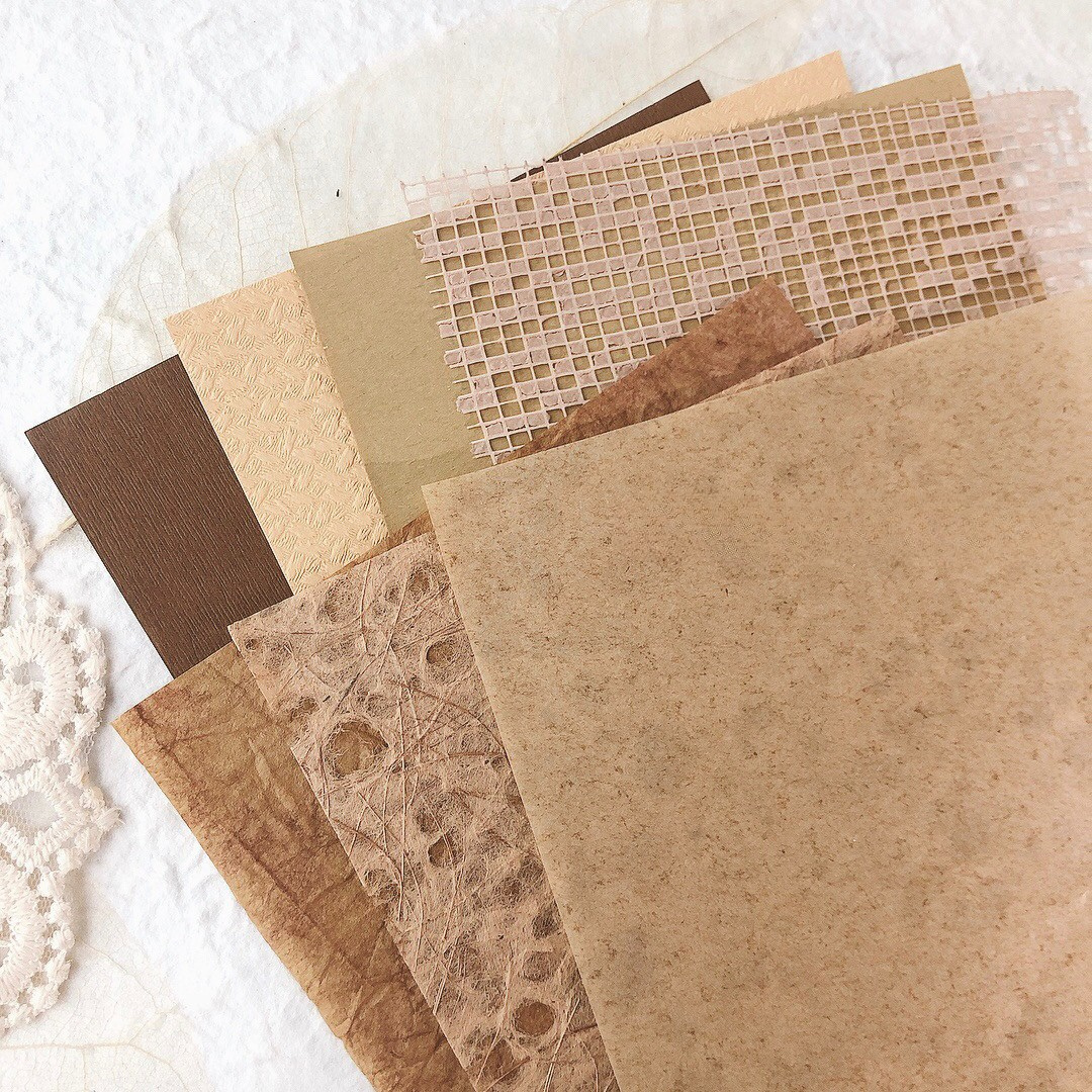 Woven Impressions Textured Paper Pack, 30 Sheets, A5 (5.8 × 8.3 in)