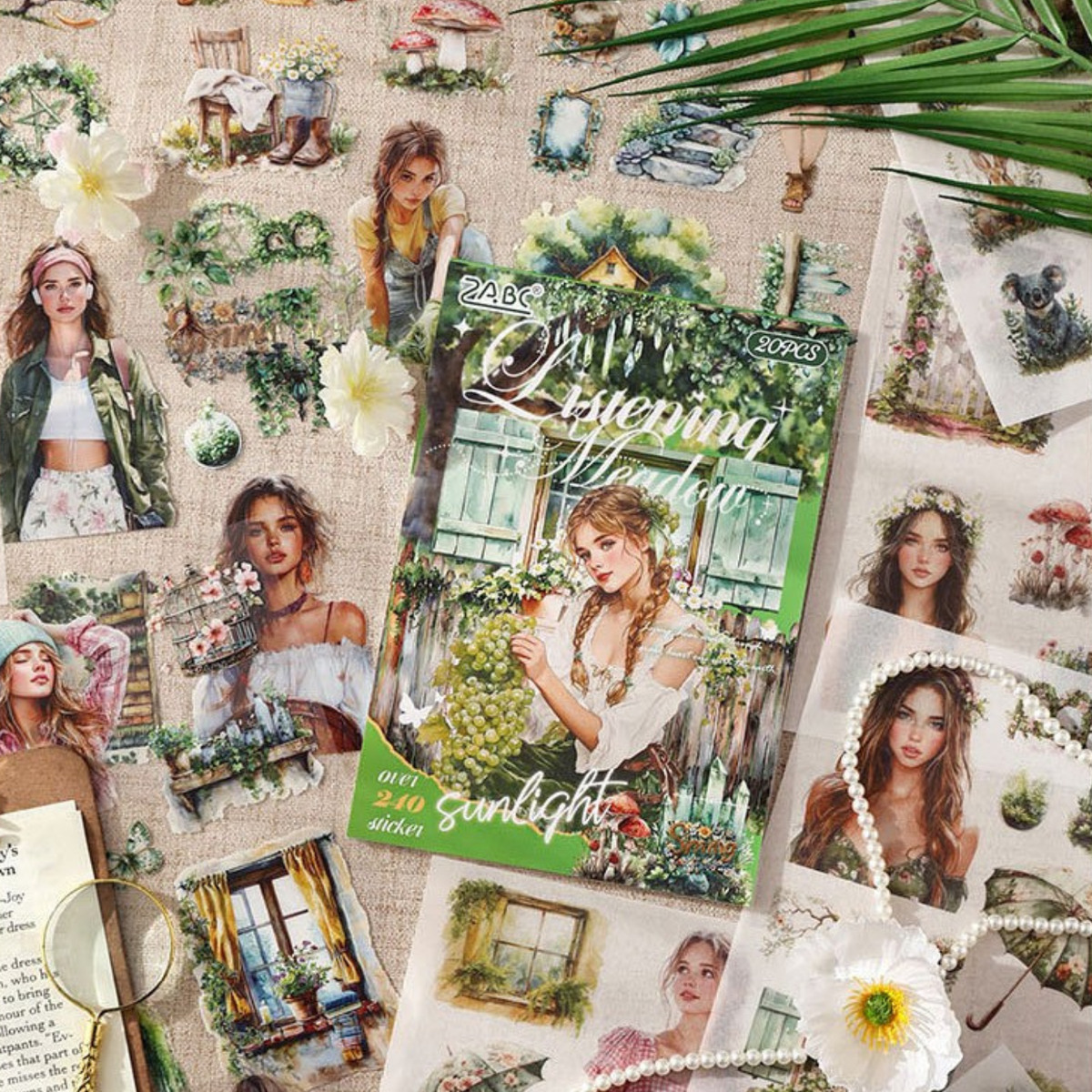Listening Meadow Sticker Book