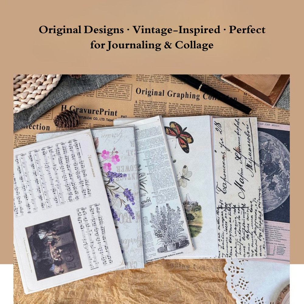 Echoes of the Archive Background Paper Set, 30 Sheets