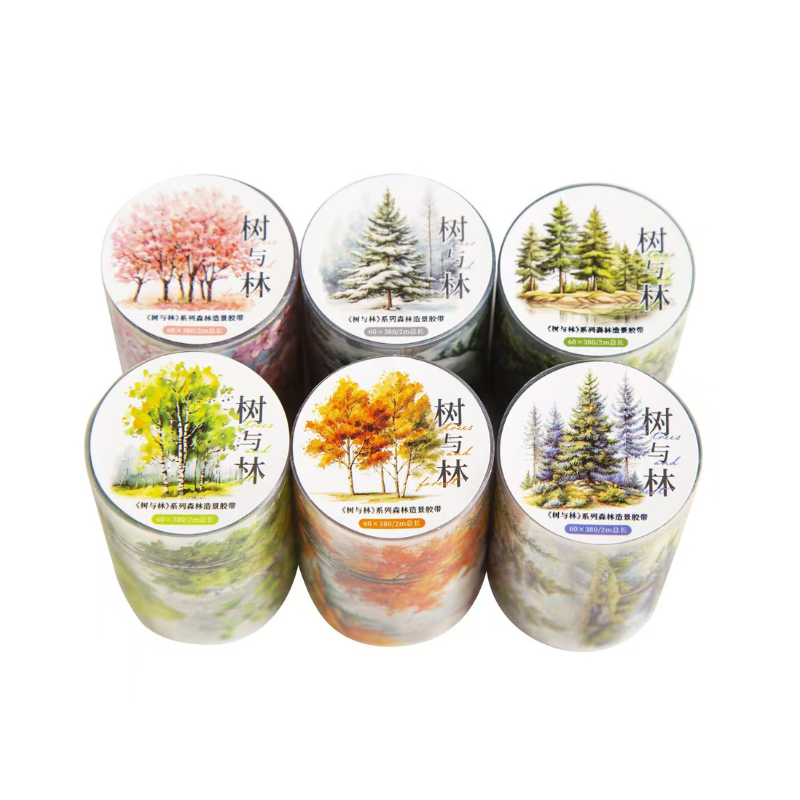 Whispering Forests PET Sticker Tape