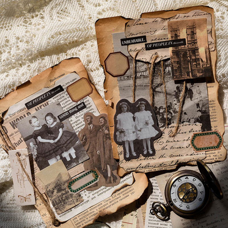 Vintage Newspaper Collection Ephemera Pack