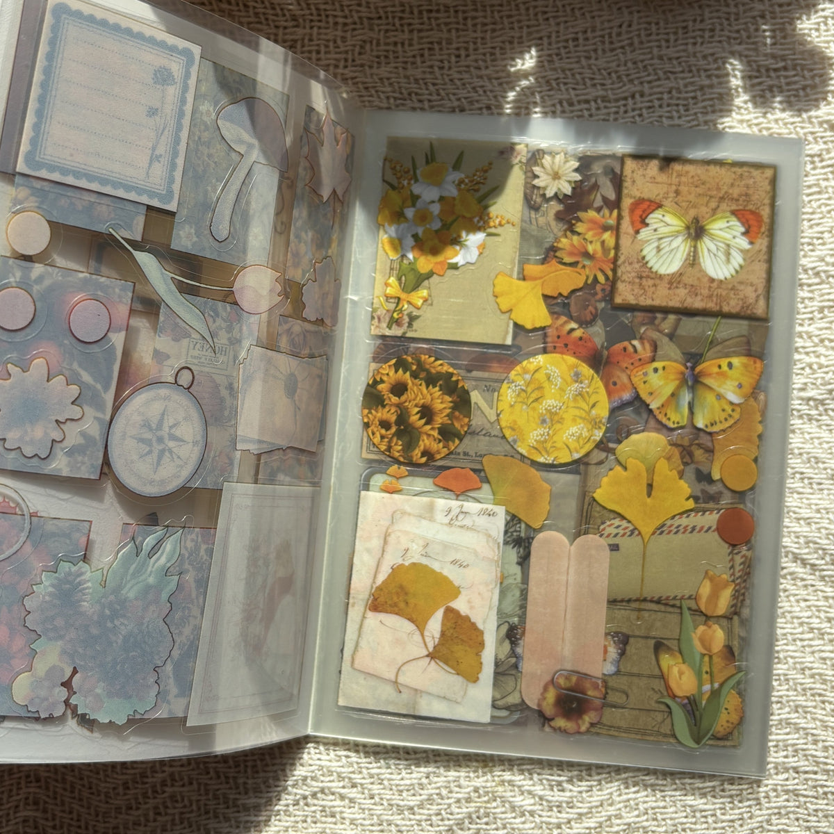 Autumn Scenery PET Sticker Book