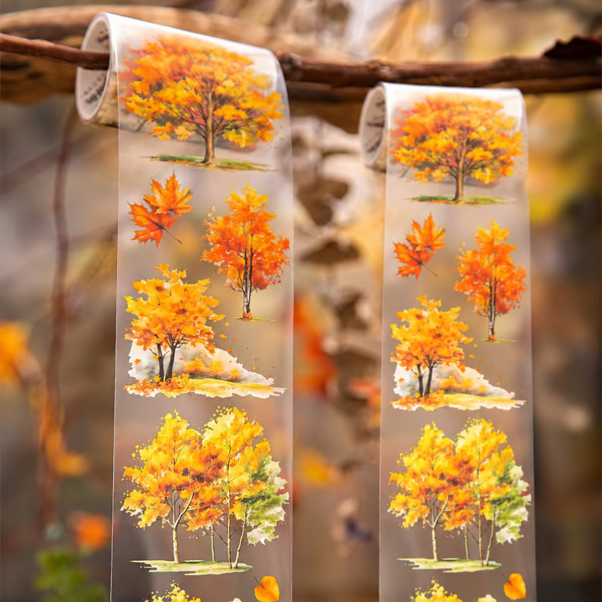 Autumn Maple Forest PET Tape
