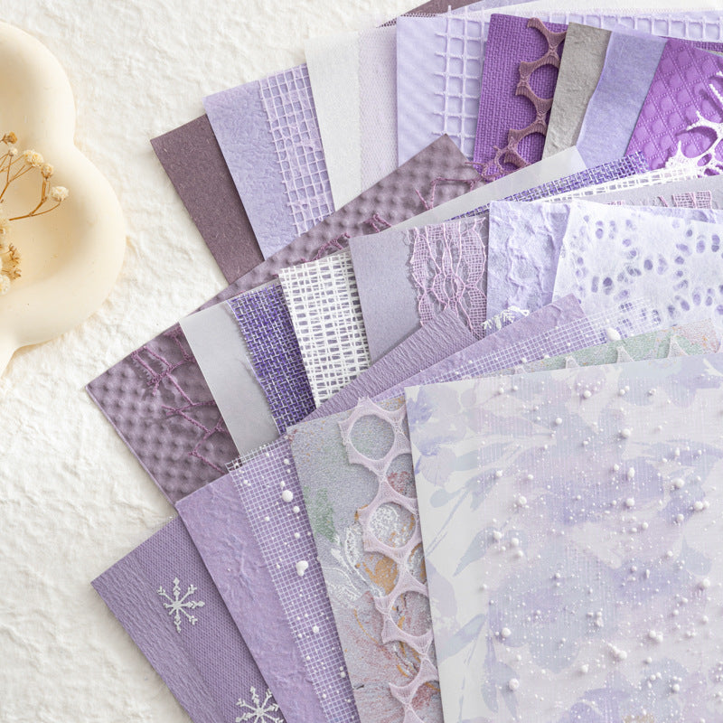 Woven Impressions Textured Paper Pack, 30 Sheets, A5 (5.8 × 8.3 in)