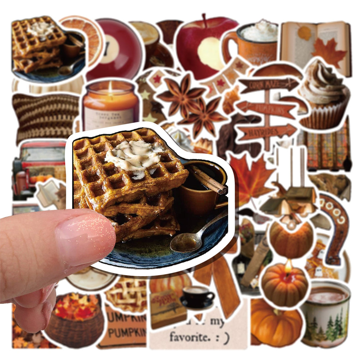 Autumn Cozy Journal Stickers