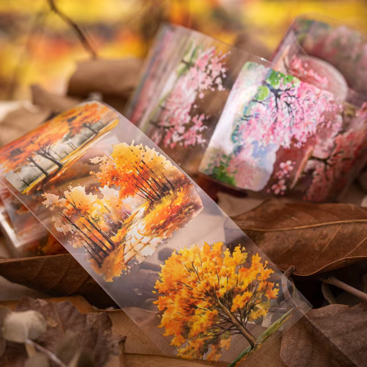 Whispering Forests PET Sticker Tape