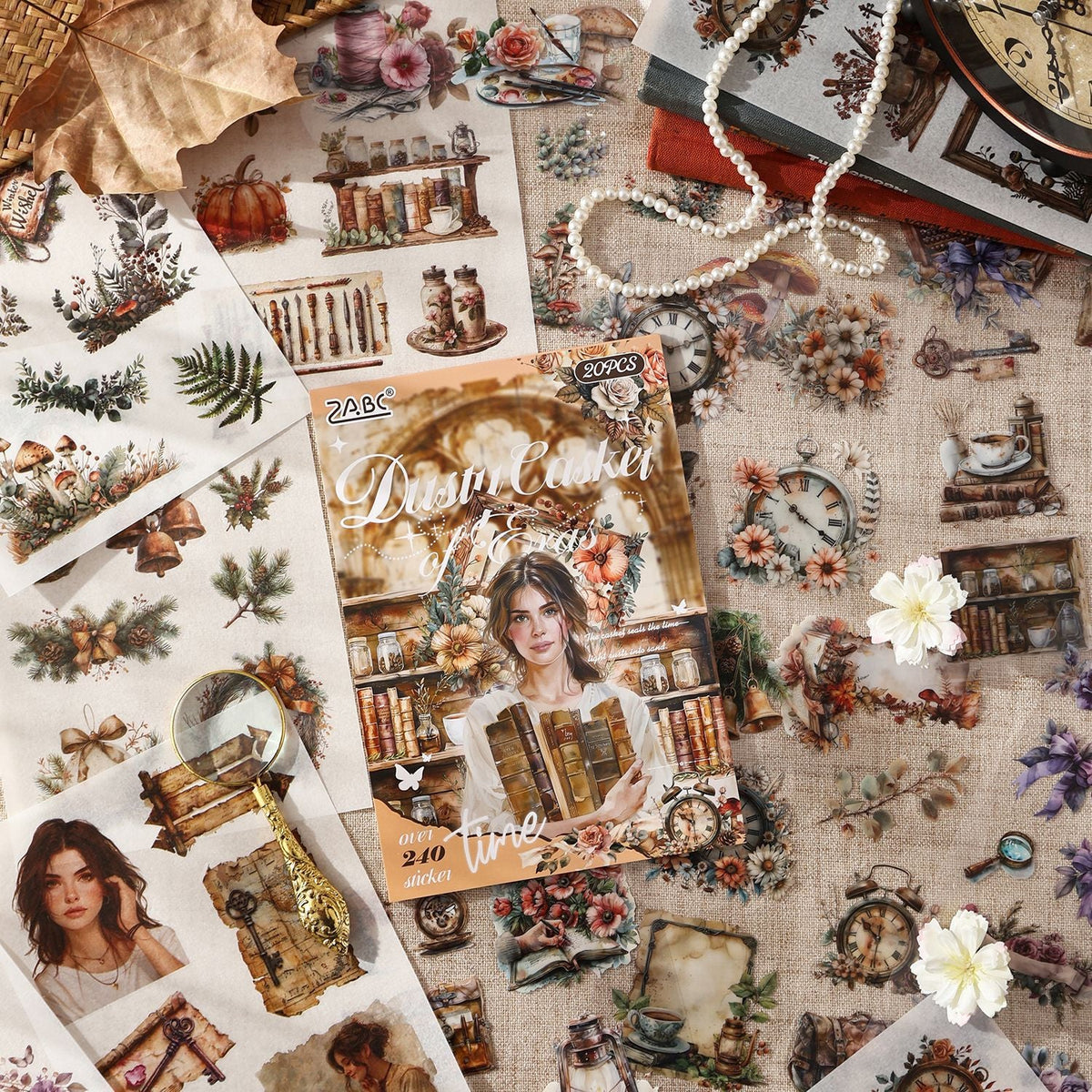 Dusty Casket of Eras Sticker Book