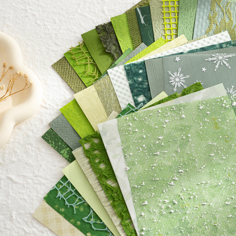 Woven Impressions Textured Paper Pack, 30 Sheets, A5 (5.8 × 8.3 in)