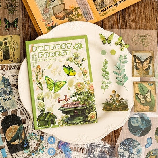 Fantasy Forest Sticker Book