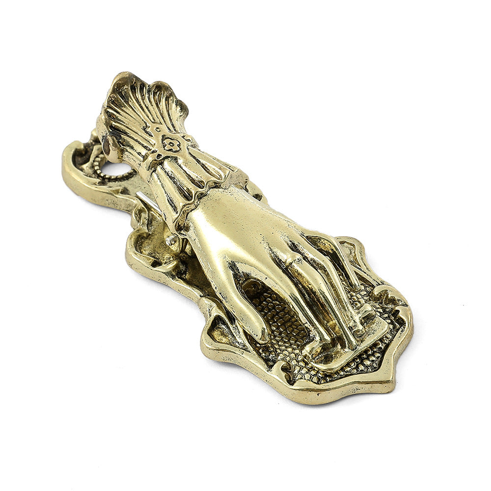 Vintage Alloy Hand Clip Page Marker