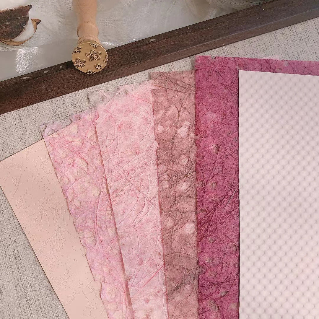 Woven Impressions Textured Paper Pack, 30 Sheets, A5 (5.8 × 8.3 in)
