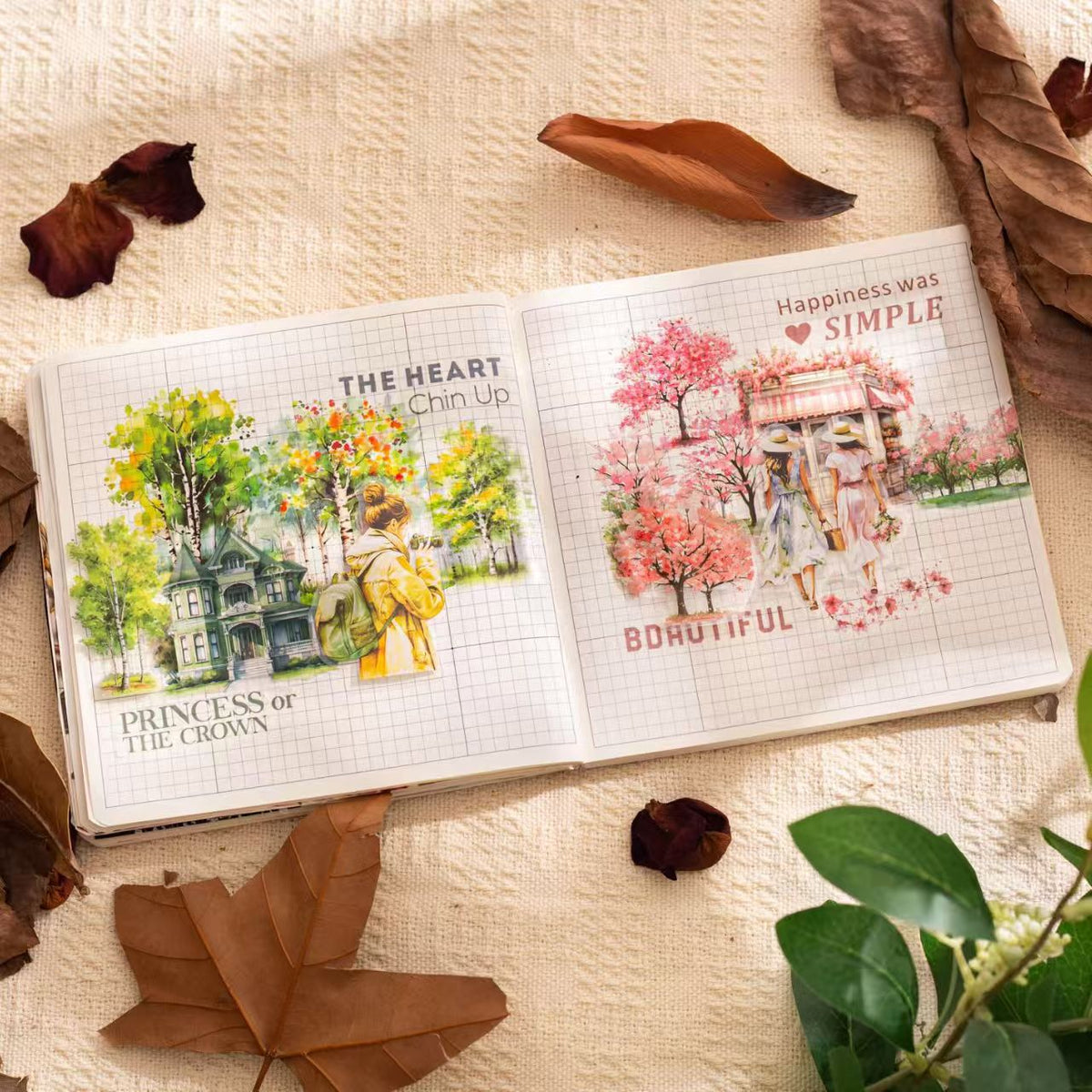Whispering Forests PET Sticker Tape