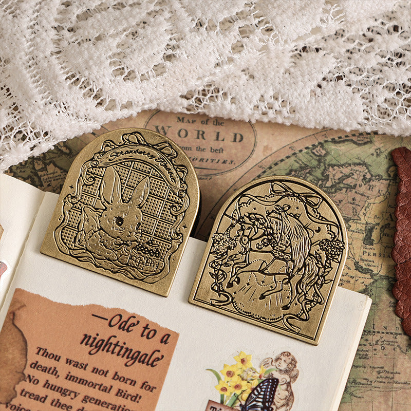 Celestial Forest Decorative Metal Journal Clip