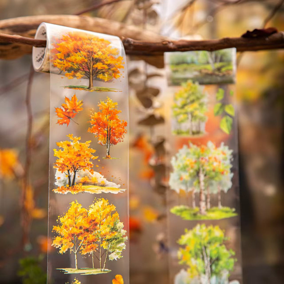 Whispering Forests PET Sticker Tape