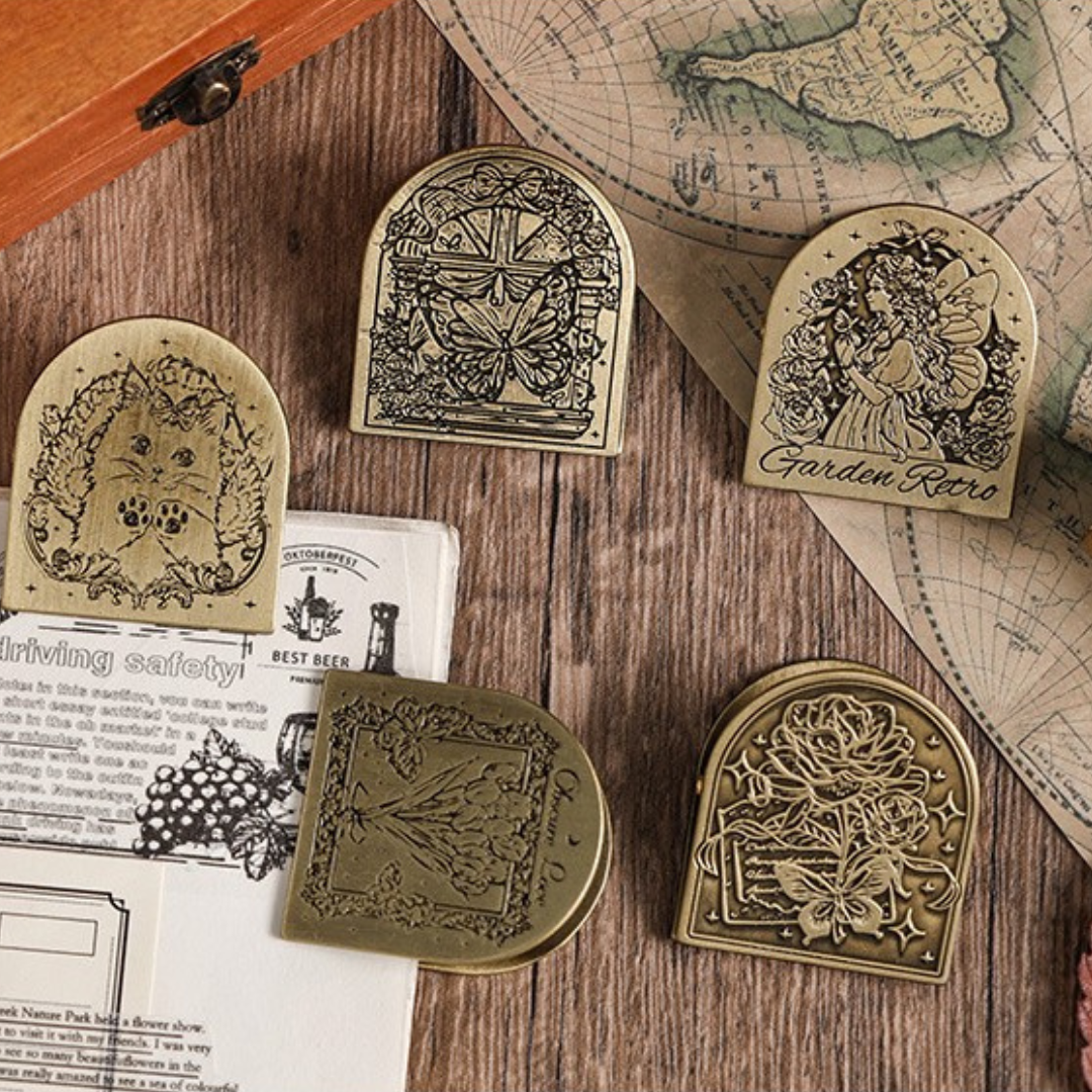 Celestial Forest Decorative Metal Journal Clip