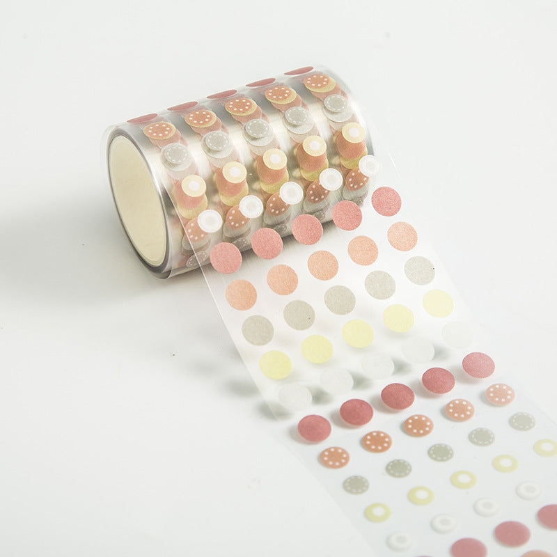 Polka Dot Washi Tape, 60mm Wide Sticker Roll, 3m