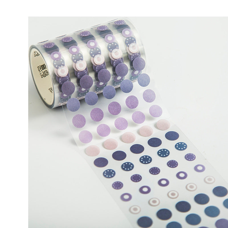 Polka Dot Washi Tape, 60mm Wide Sticker Roll, 3m