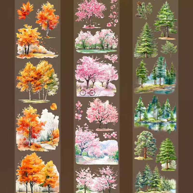 Whispering Forests PET Sticker Tape