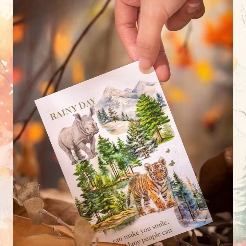 Whispering Forests PET Sticker Tape