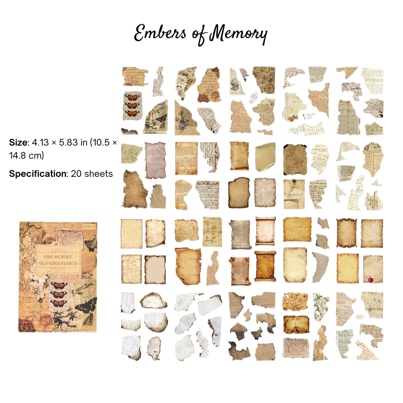 Embers of Memory Sticker Book