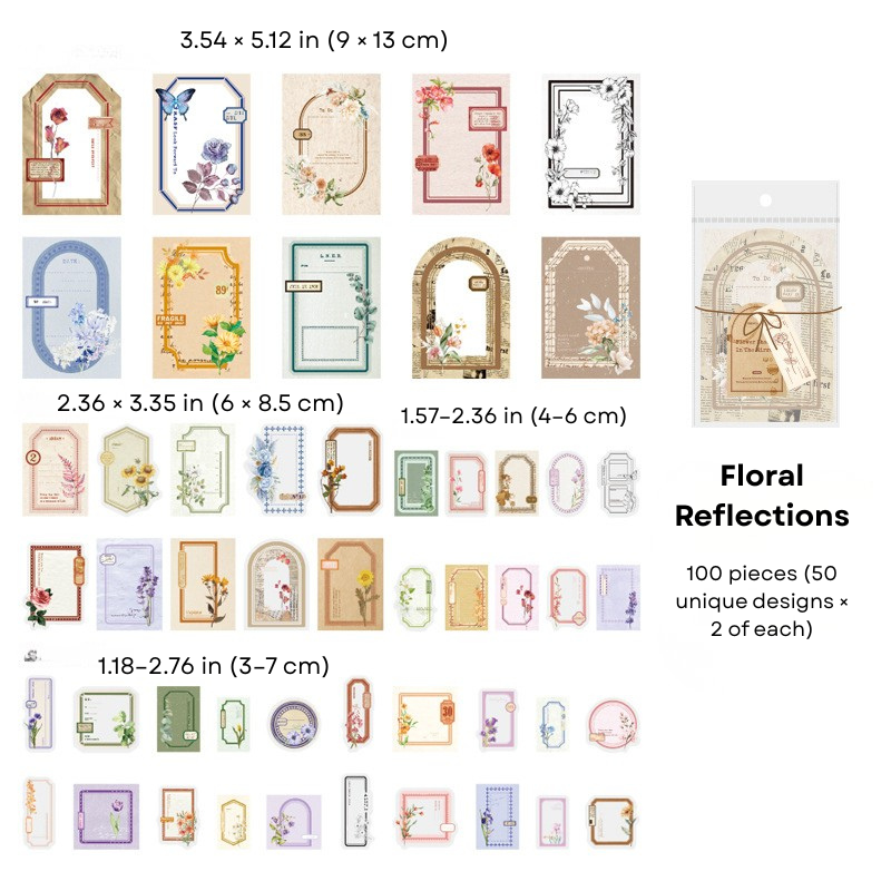 Floral Reflections Ephemera Pack