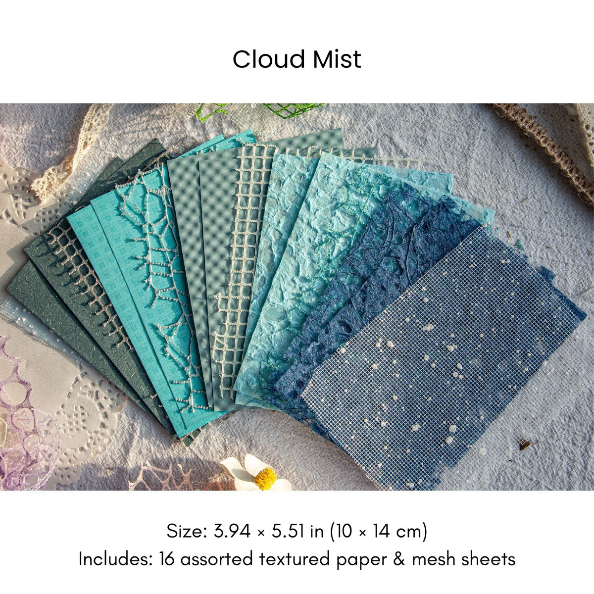Whispering Veil Background Paper Collection