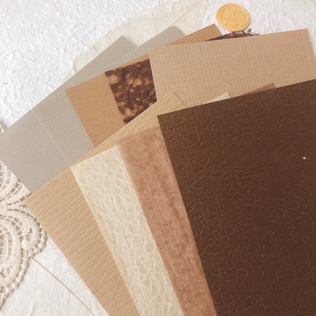 Woven Impressions Textured Paper Pack, 30 Sheets, A5 (5.8 × 8.3 in)