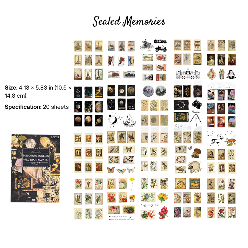 Sealed Memories Sticker Book