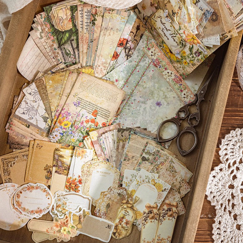 Countryside Flowers Ephemera Pack - Secret Garden Series