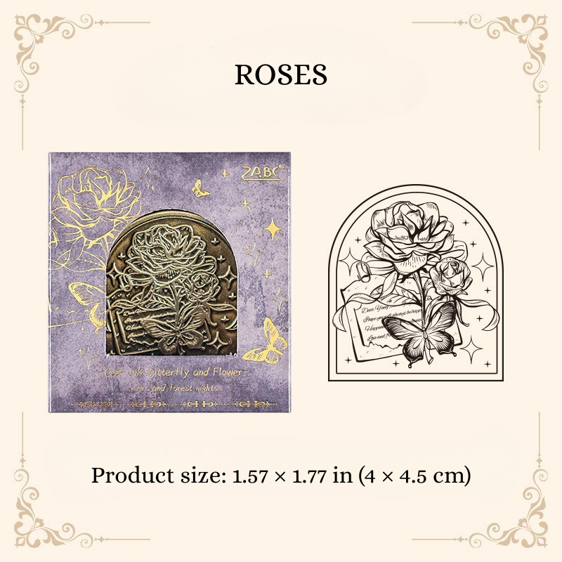 Celestial Forest Decorative Metal Journal Clip