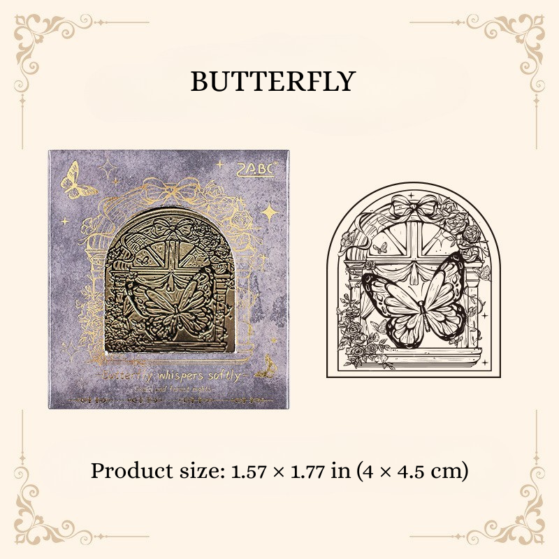 Celestial Forest Decorative Metal Journal Clip