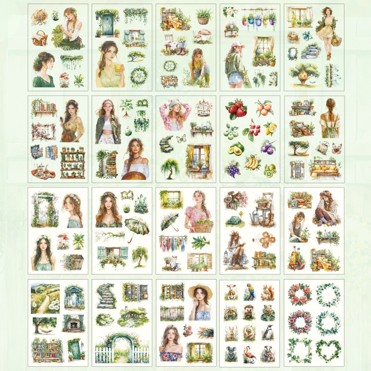 Listening Meadow Sticker Book