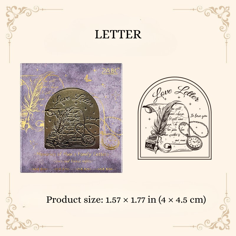 Celestial Forest Decorative Metal Journal Clip
