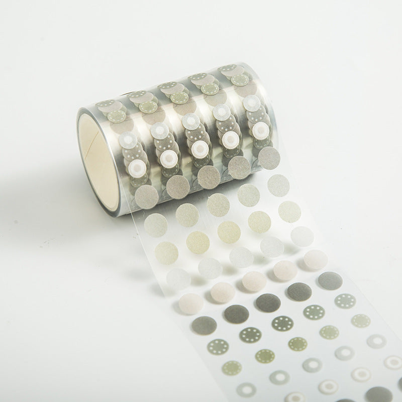 Polka Dot Washi Tape, 60mm Wide Sticker Roll, 3m