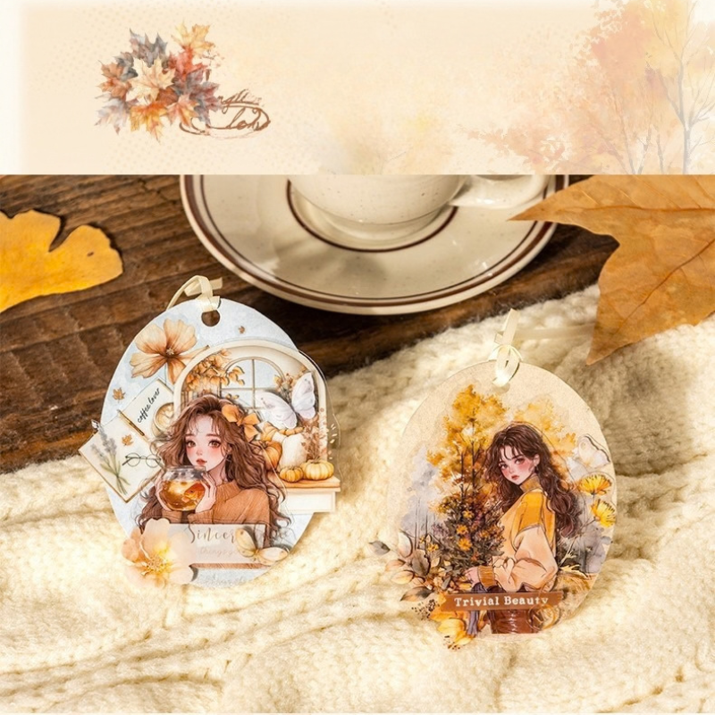 Invitation to Autumn PET and Washi Sticker Book