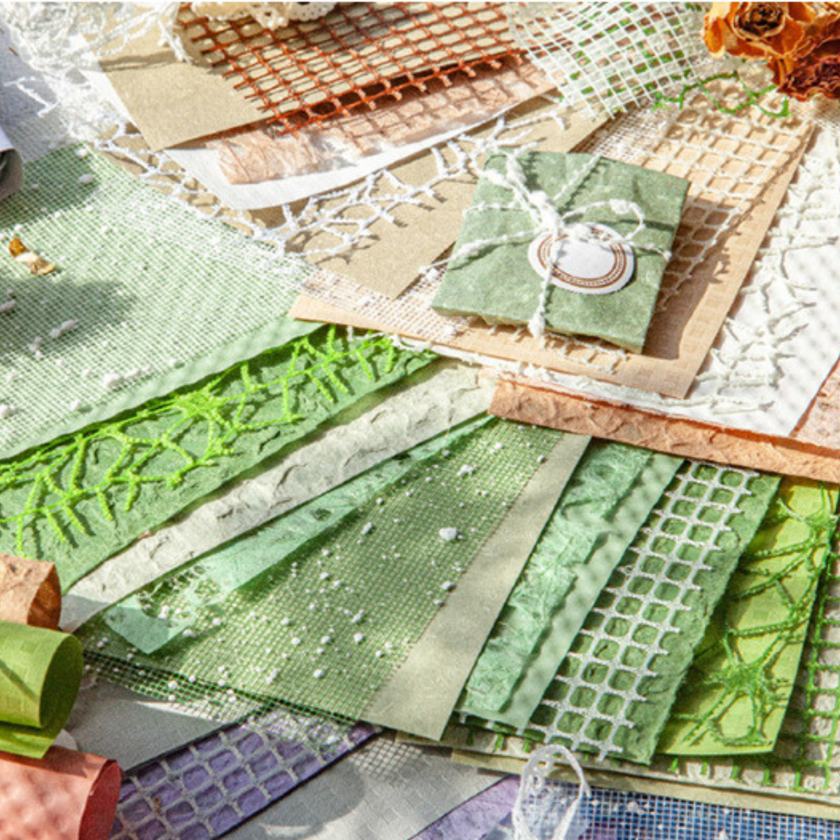 Whispering Veil Background Paper Collection