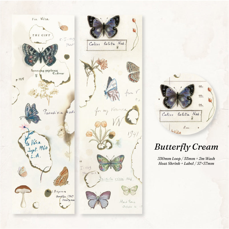 Vintage Ephemera Washi Tape Set