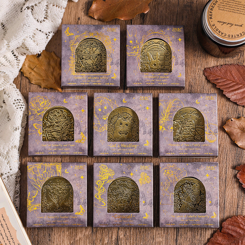 Celestial Forest Decorative Metal Journal Clip