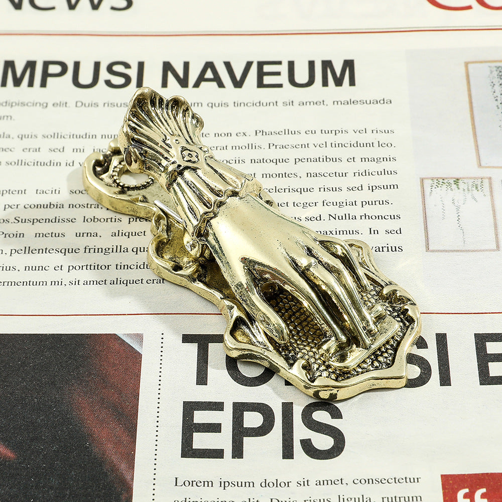 Vintage Alloy Hand Clip Page Marker