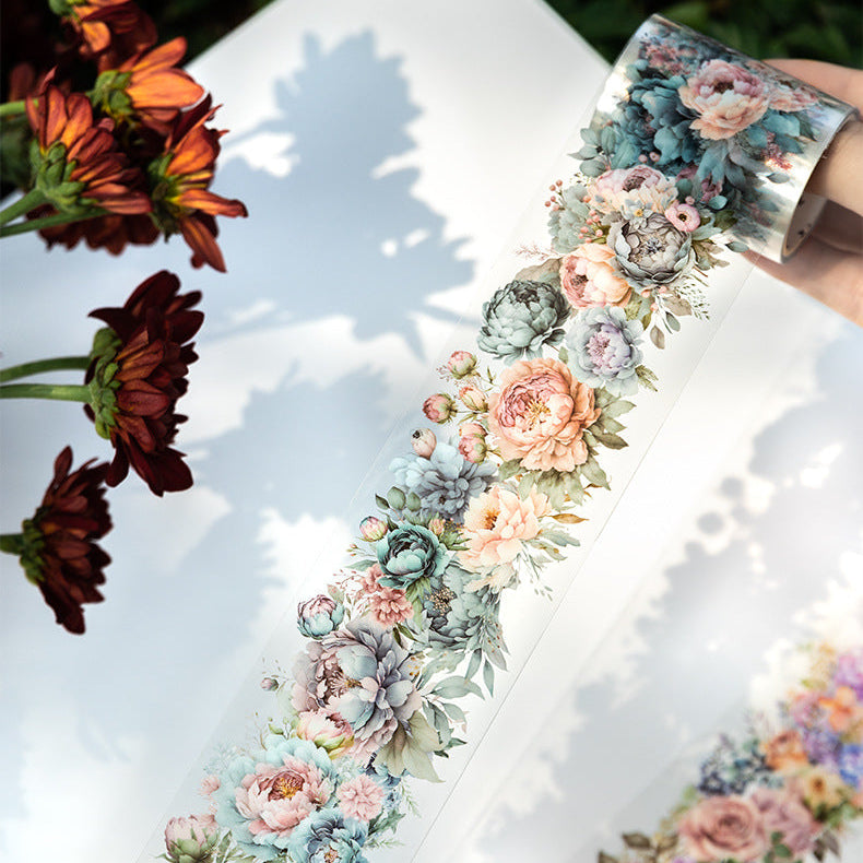 Elegant Floral Collection PET Tape