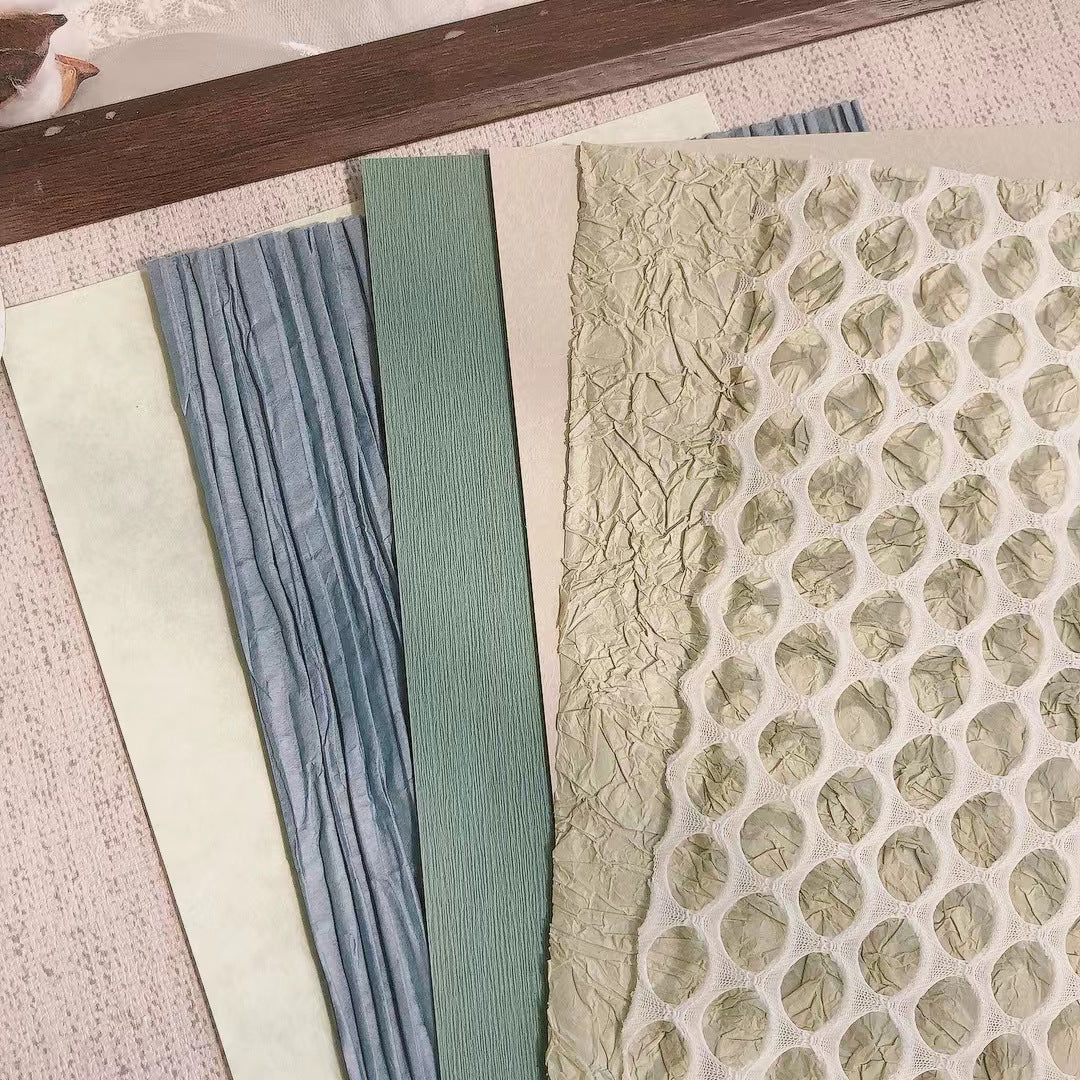 Woven Impressions Textured Paper Pack, 30 Sheets, A5 (5.8 × 8.3 in)