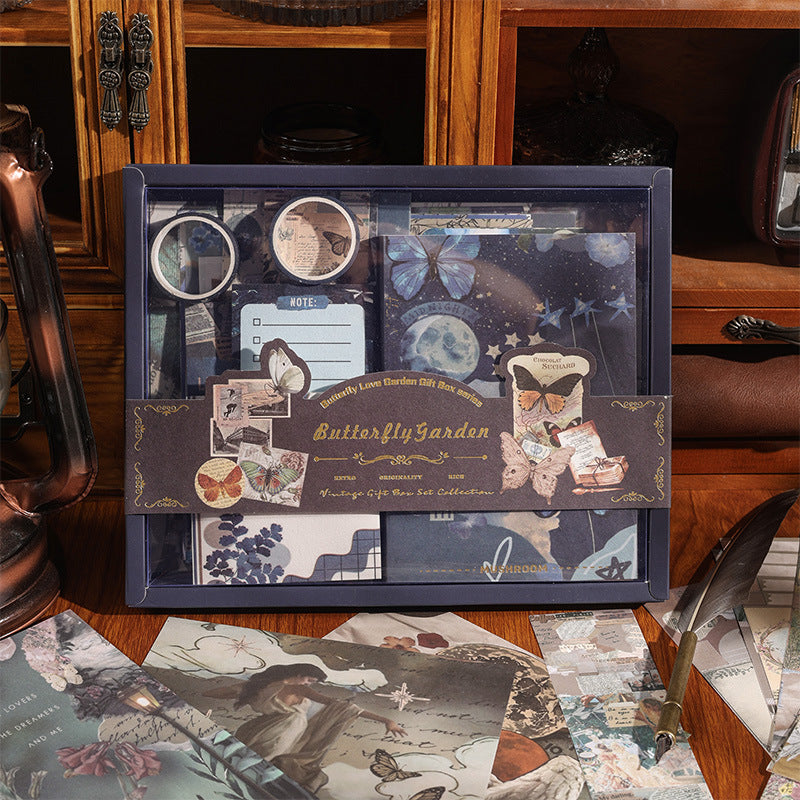 Cosmic Reverie Vintage Scrapbooking Kit and Creative Gift Set
