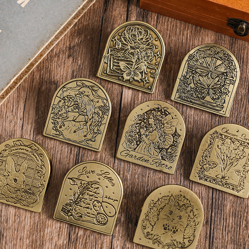 Celestial Forest Decorative Metal Journal Clip