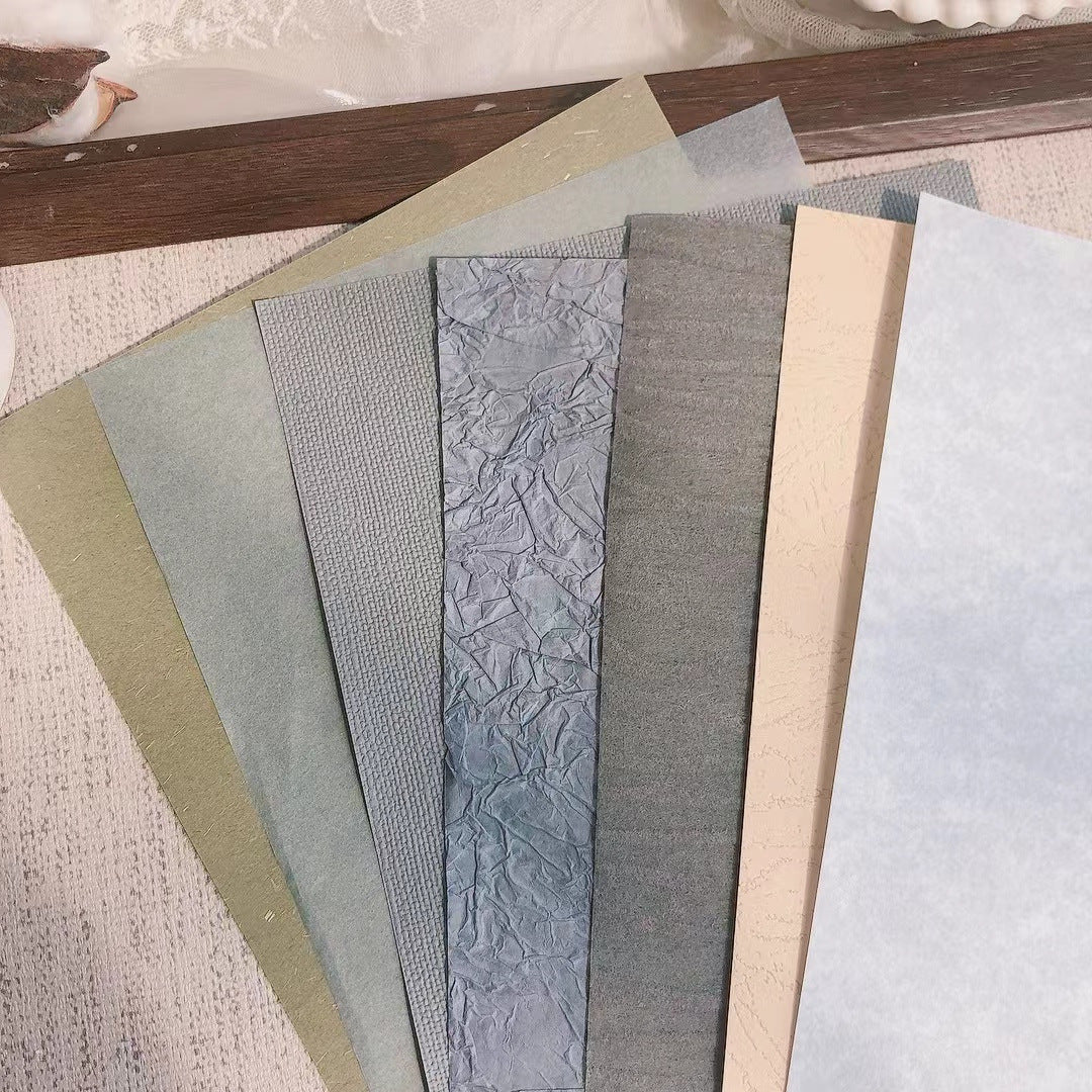 Woven Impressions Textured Paper Pack, 30 Sheets, A5 (5.8 × 8.3 in)