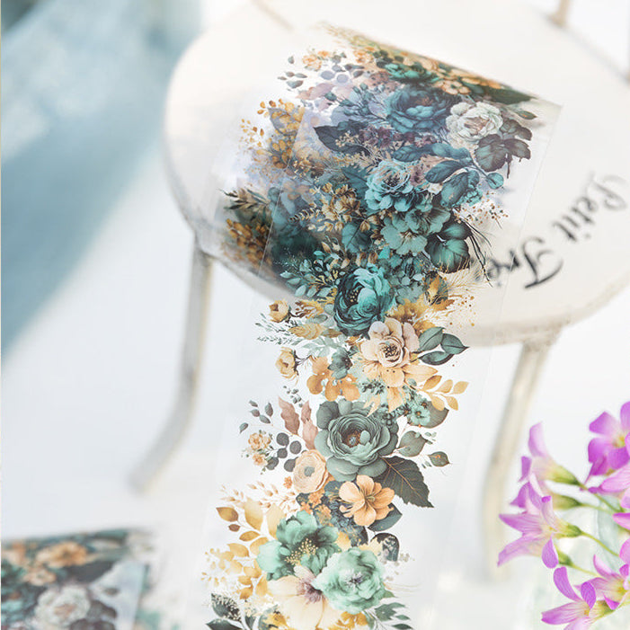 Elegant Floral Collection PET Tape