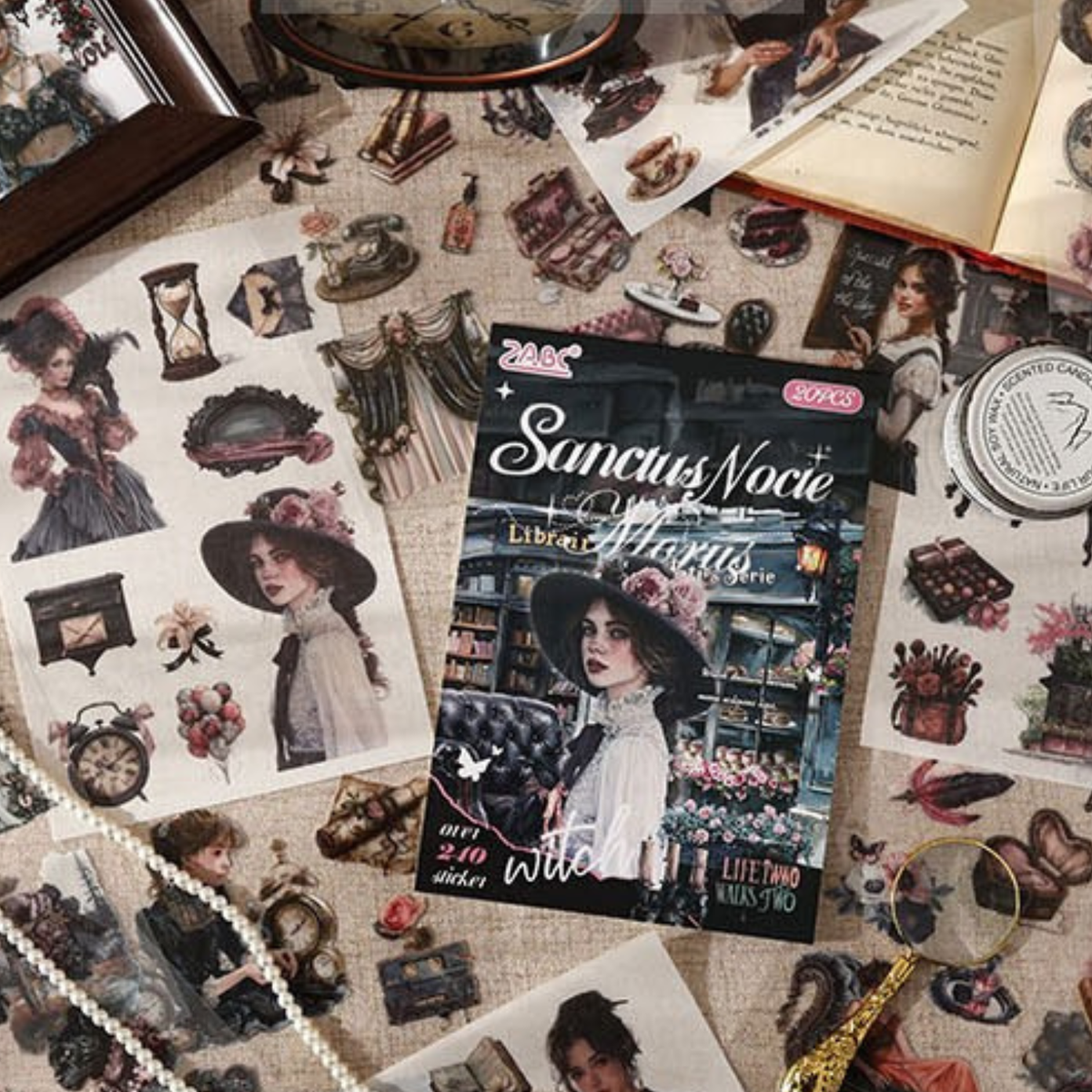 Sanctus Nocte Morus Sticker Book