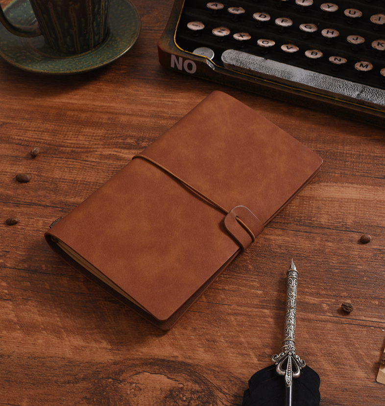 My Vintage A6 Notebook - Slim Retro Journal